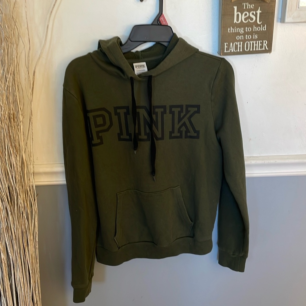 Pink hoodie